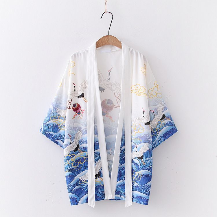 TOJI Print Kimono Jacket | YesStyle