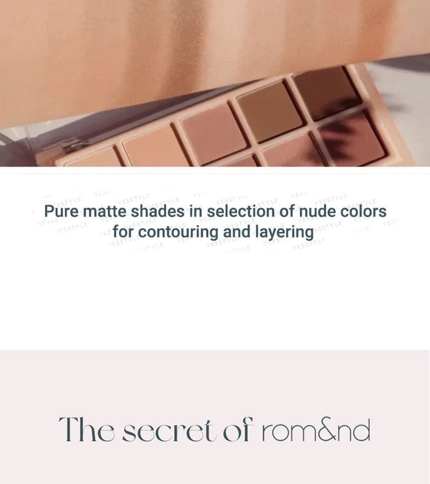 Buy romand - Better Than Palette The Secret Garden - 9 Types in Bulk