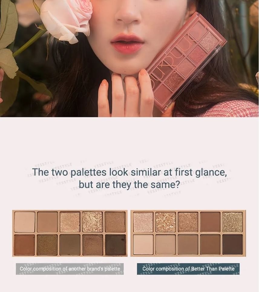 Buy romand - Better Than Palette The Secret Garden - 9 Types in Bulk