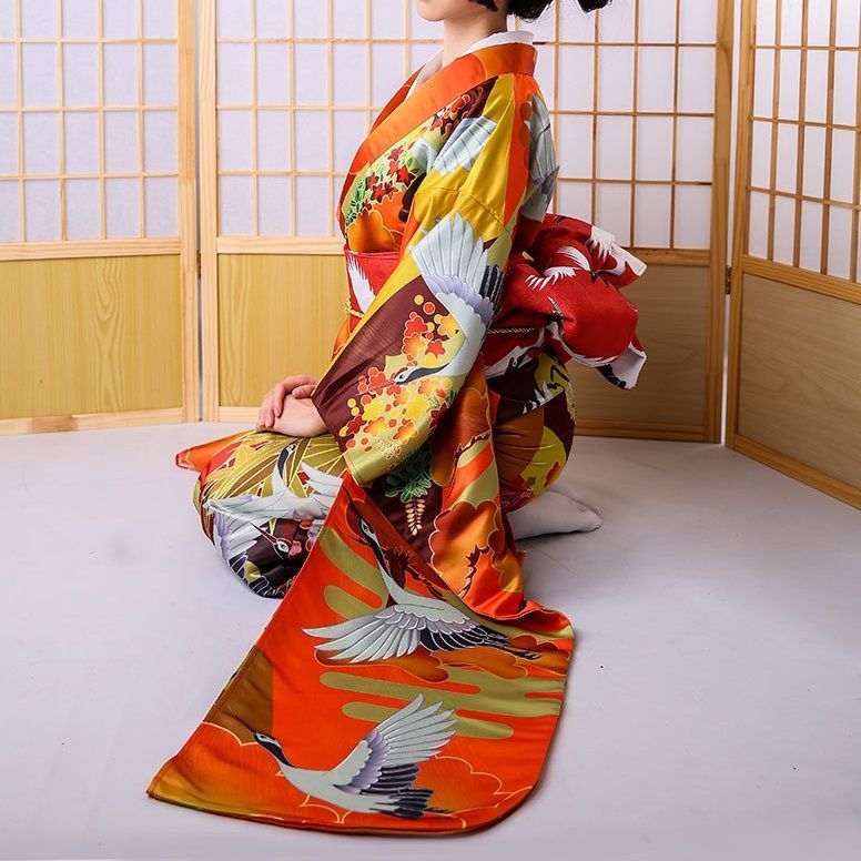 Kimono Wind Chimes 545h Kimono Japonés 