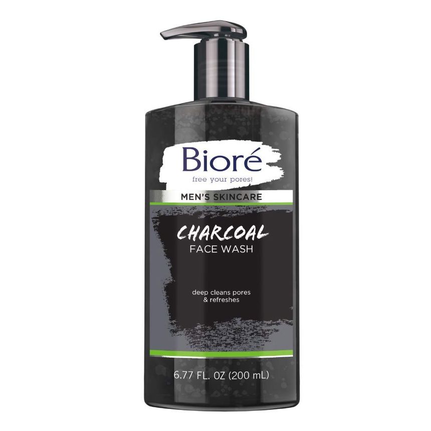 biore charcoal face wash