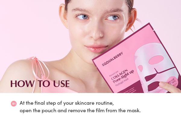 Eqqualberry collagen pore tight up gel mask (4ea) - best price on stylekorean arabia