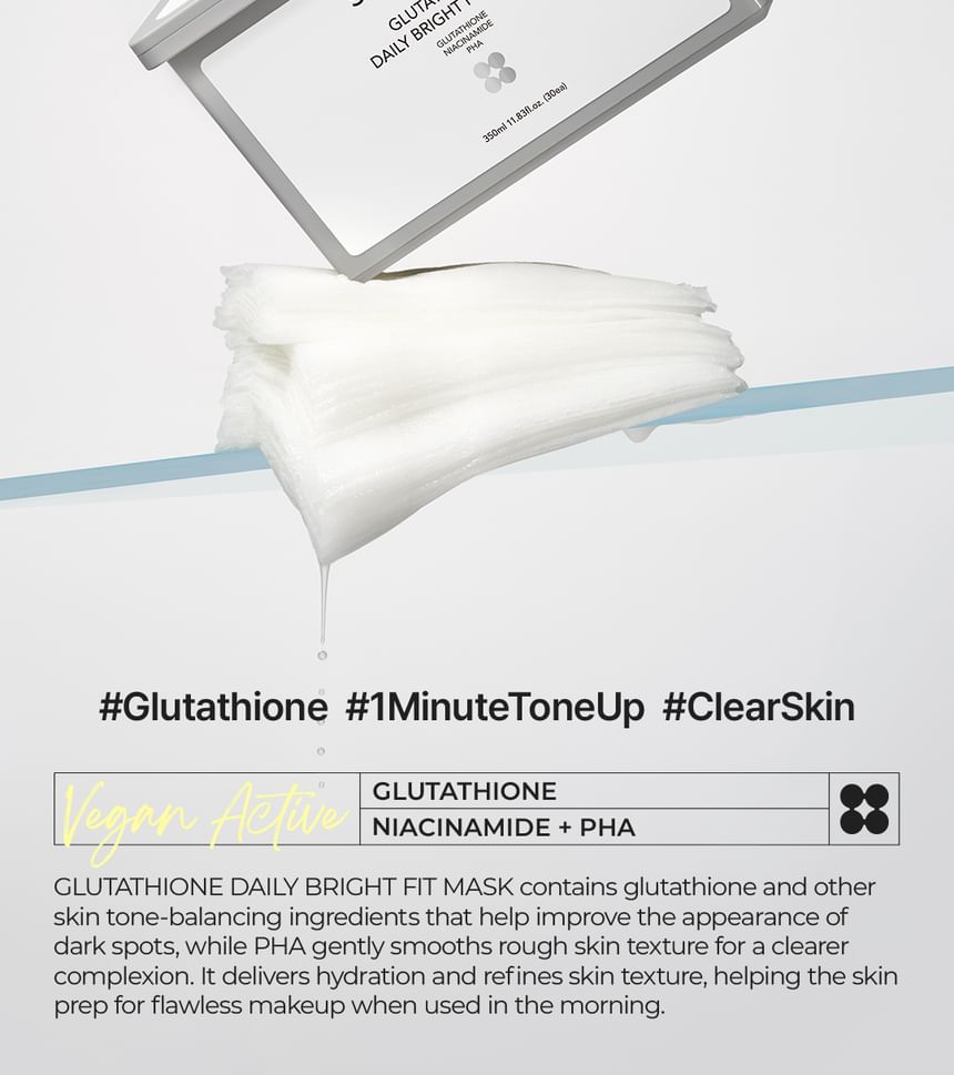 bright glutathione mask Buy SKIN&LAB - Glutathione Daily Bright Fit Mask in Bulk