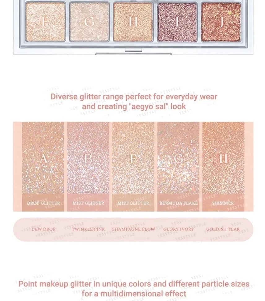 Buy romand - Better Than Palette The Secret Garden - 9 Types in Bulk