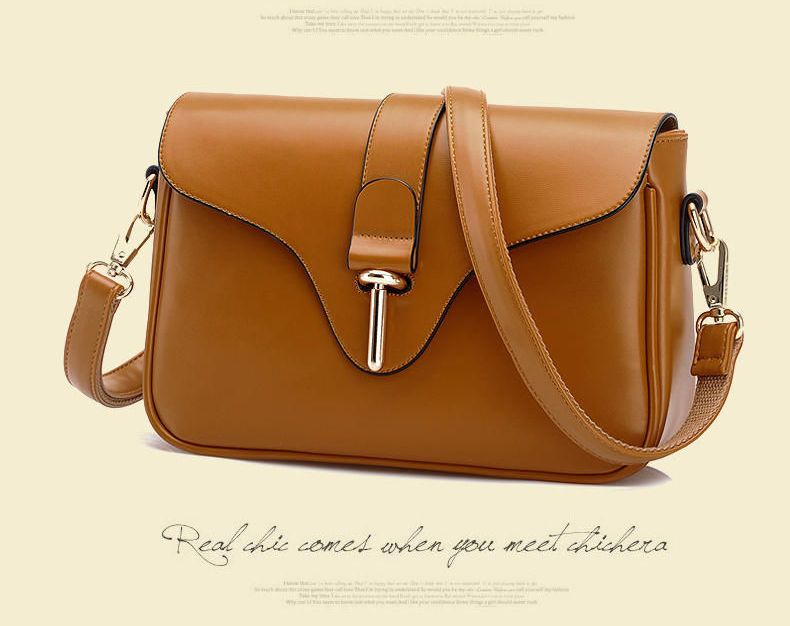 BeiBaoBao Faux Leather Shoulder Bag | YesStyle