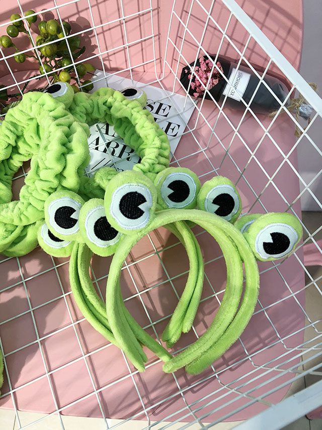 Small Frog Headband / Face Wash Headband YesStyle