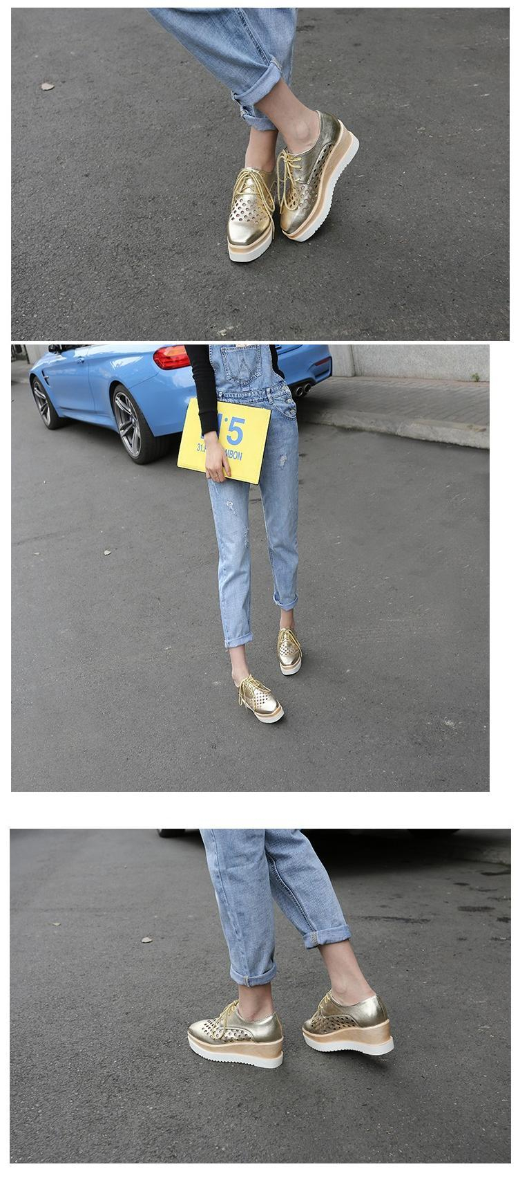 dv8 bates perforated wedge bootie