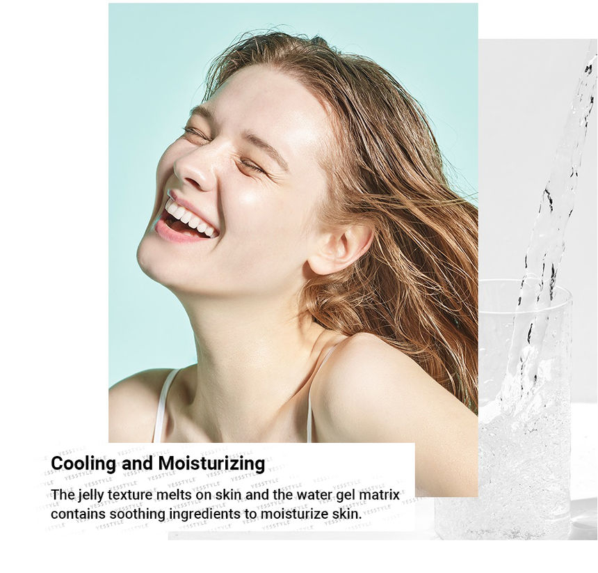 cosrx - green tea aqua soothing gel cream