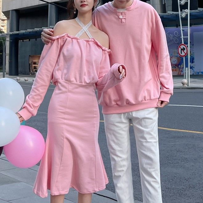 Azure - Couple Matching Long-Sleeve 