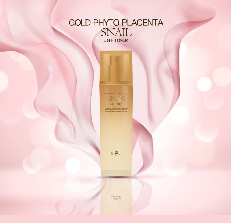 Buy Pretty skin - Gold Phyto Placenta Snail E.G.F Toner in Bulk