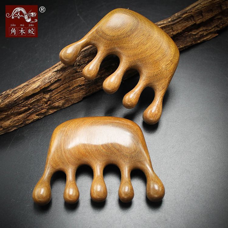 Woodiland Wooden Scalp Massager | YesStyle