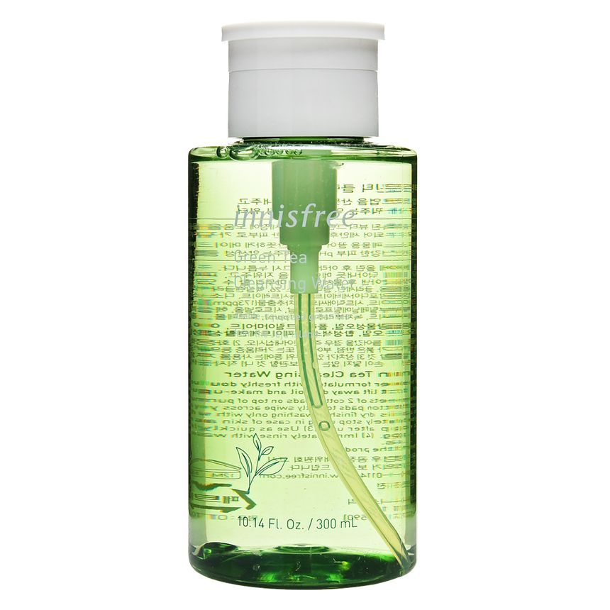 innisfree Green Tea Cleansing Water 300ml YesStyle
