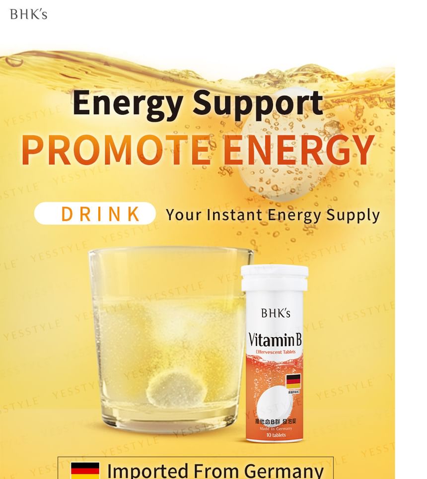 Buy BHK's Vitamin B Complex Effervescent Tablets in Bulk