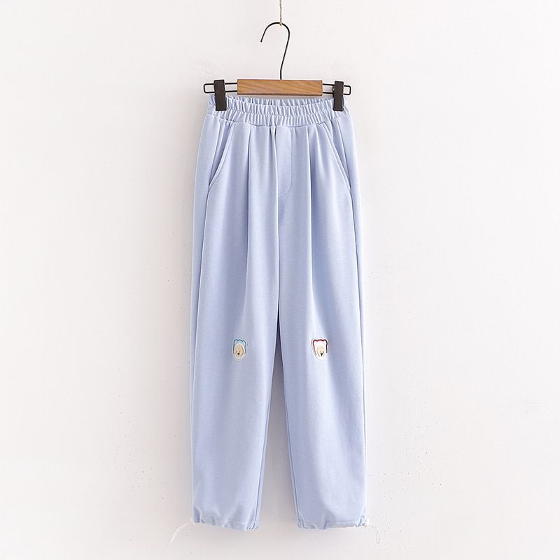 TOJI Embroidered Harem Sweatpants | YesStyle