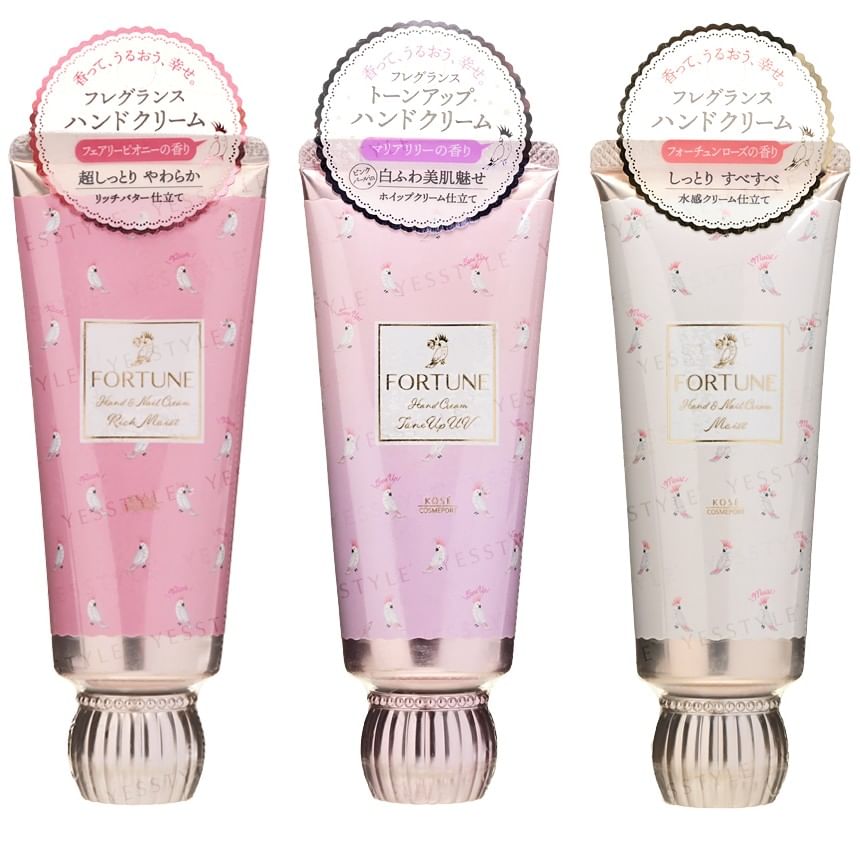 Reageren Bevoorrecht Let op Buy Kose - Fortune Fragrance Hand & Nail Cream 60g - 3 Types in Bulk |  AsianBeautyWholesale.com