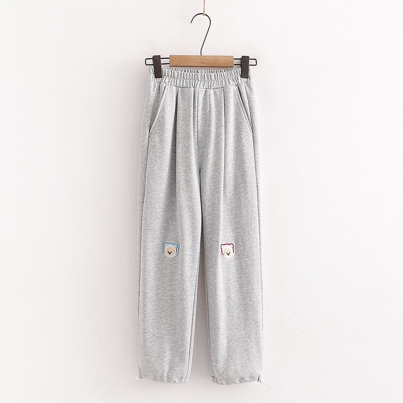 TOJI Embroidered Harem Sweatpants | YesStyle