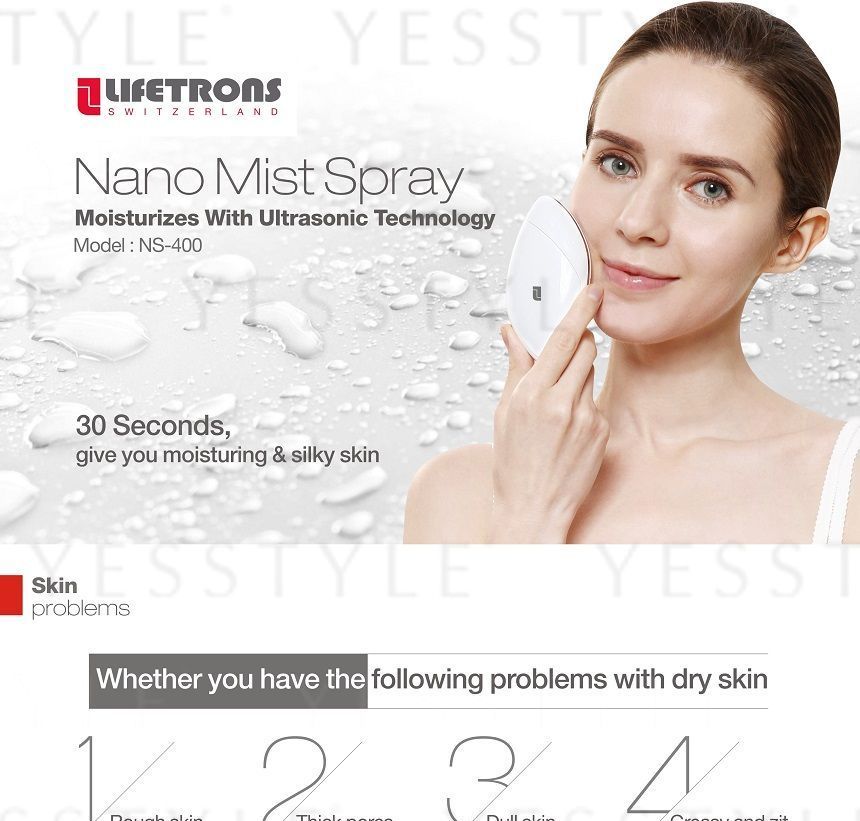 Buy LIFETRONS Nano Mist Spray Moisturizer With Ultrasonic Technology