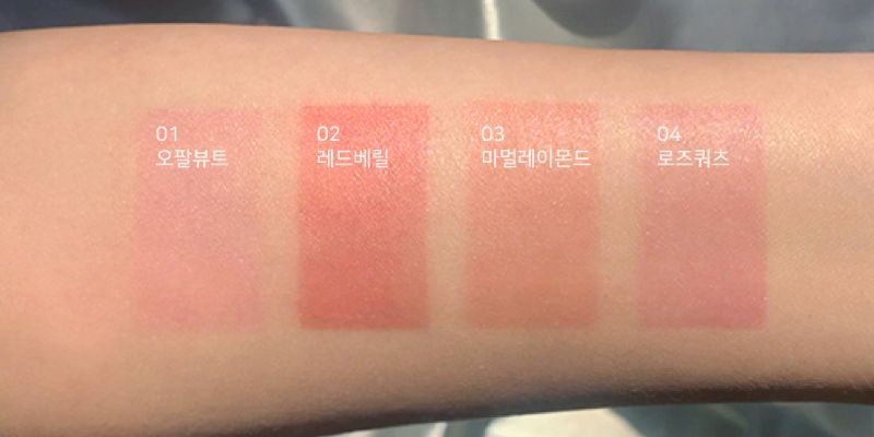 minest jamglow lipstick rose quartz