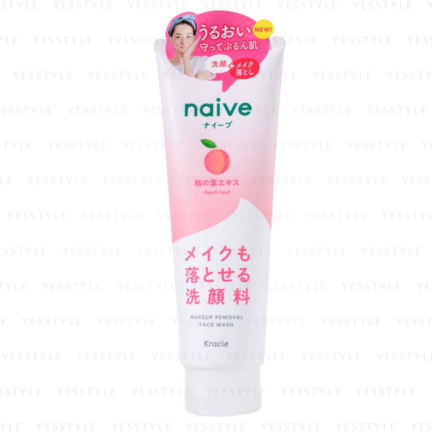 Kracie Naive Makeup Removal Face Wash 200g 2 Types YesStyle