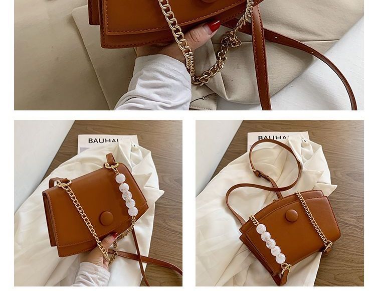 fino - 仿皮翻盖斜挎包