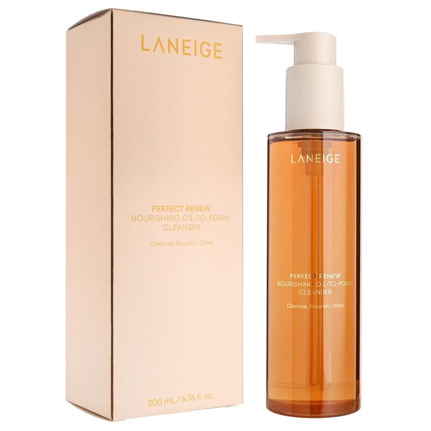 Buy LANEIGE - Perfect Renew Nourishing Oil-To-Foam Cleanser in