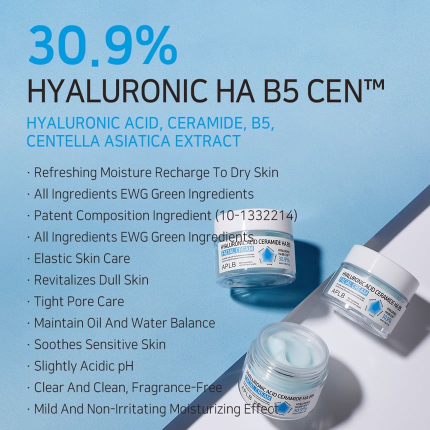 Buy APLB - Hyaluronic Acid Ceramide HA B5 Facial Cream (x50) (Bulk 