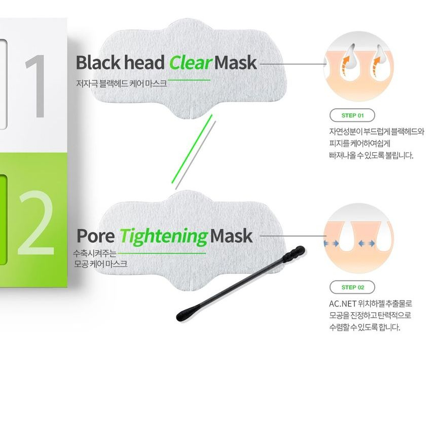 CNP Laboratory Anti-Pore Black Head Clear Kit | YesStyle