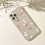 Rabbit Transparent Phone Case - iPhone 13 Pro Max / 13 Pro / 13 / 13 mini / 12 Pro Max / 12 Pro / 12 / 12 mini / 11 Pro Max / 11 Pro / 11 / SE / XS Max / XS / XR / X / SE 2 / 8 / 8 Plus / 7 / 7 Plus / 6 / 6 Plus