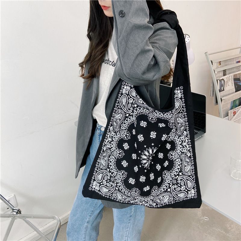 paisley print purse
