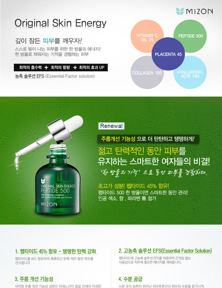 mizon peptide serum