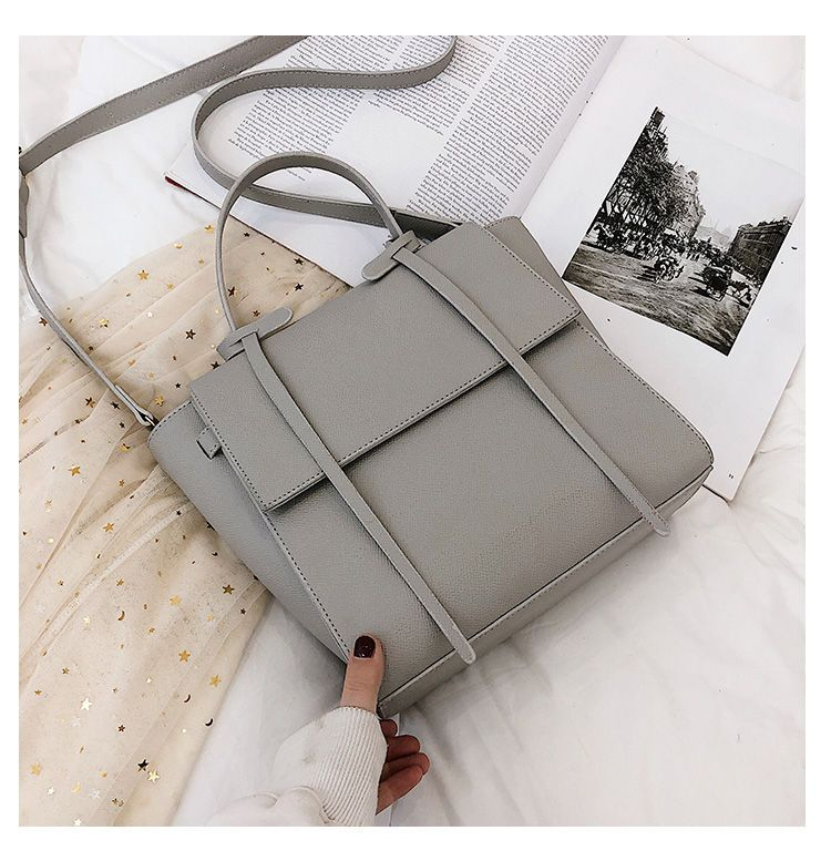 Fionne Faux Leather Shoulder Bag YesStyle