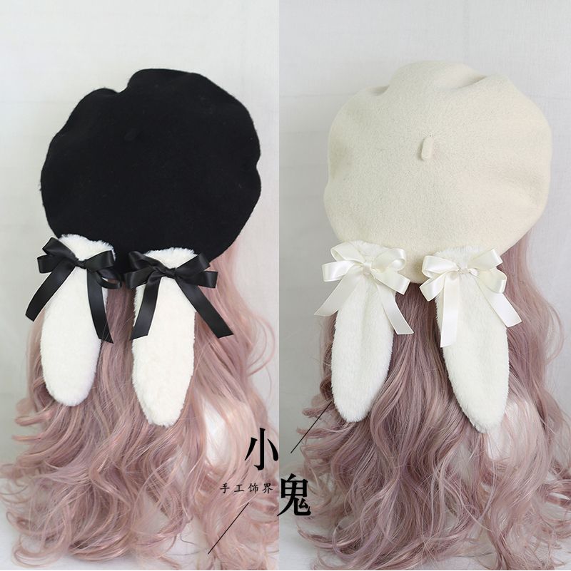 rabbit ear beret