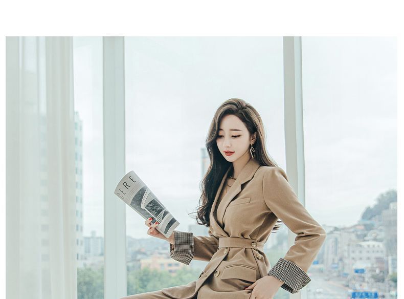 cape jasmine - 双排扣西装外套 / 九分西裤