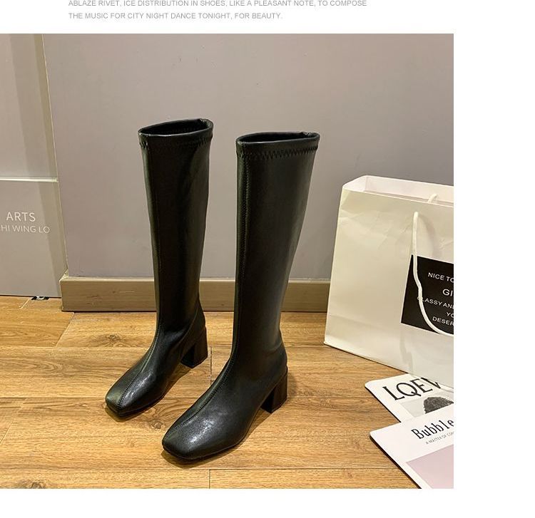 Nikao Block-Heel Zip Short Boots / Tall Boots | YesStyle