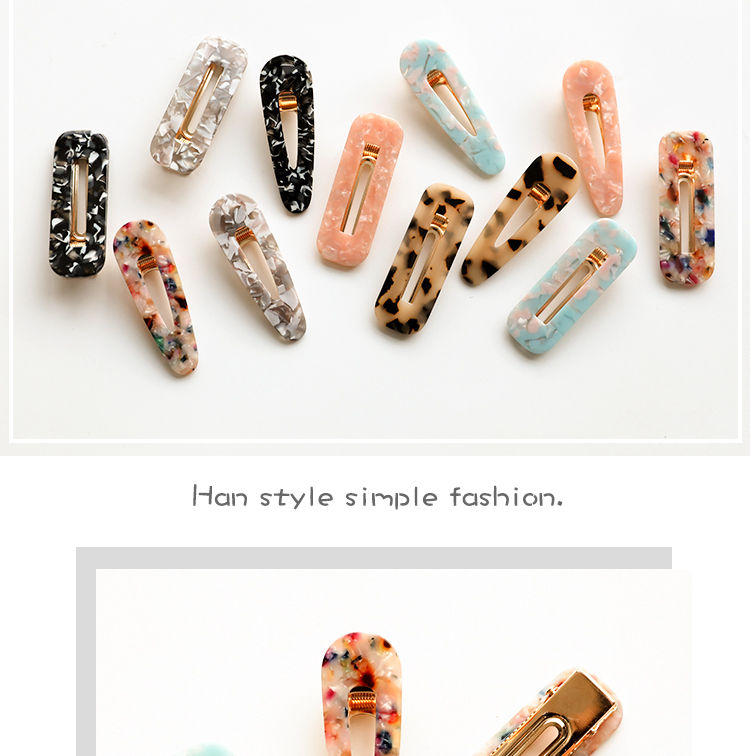 Nozomi Resin Hair Clip YesStyle