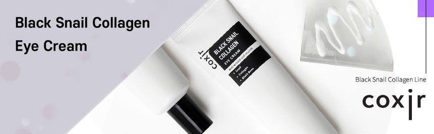 coxir black snail collagen eye cream