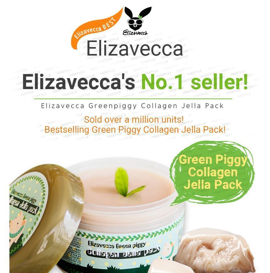 Buy Elizavecca - Green Piggy Collagen Jella Pack 100ml (x100) (Bulk Box ...