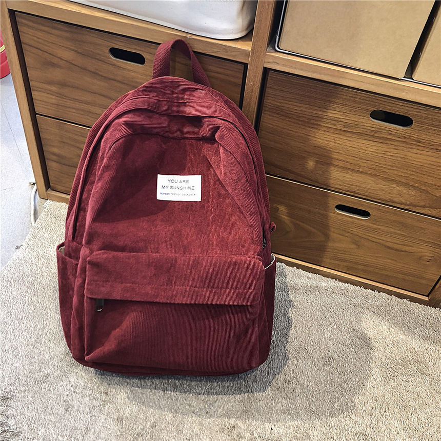 evanki corduroy backpack