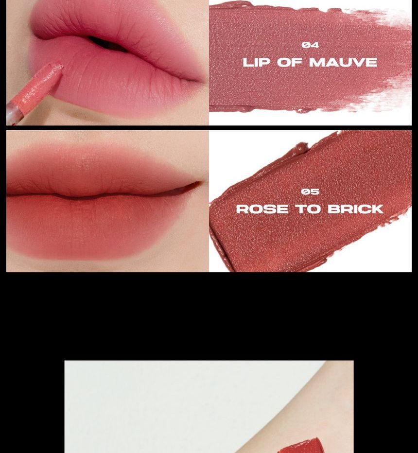 GO CRAZY MATTE LIPS 05 ROSE TO BRICK - リップライナー