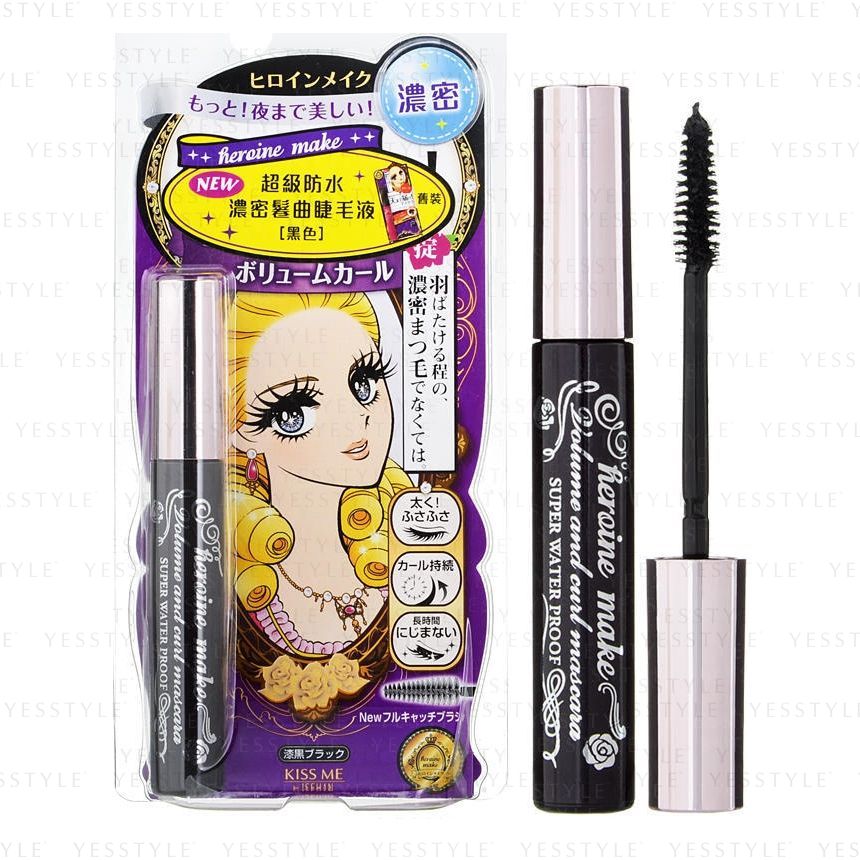 Isehan Kiss Me Heroine Make Volume Curl Mascara Super Waterproof