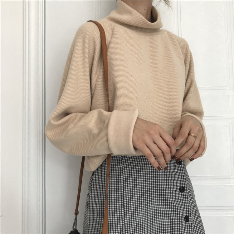 CaraMelody Turtleneck Sweater White One Size