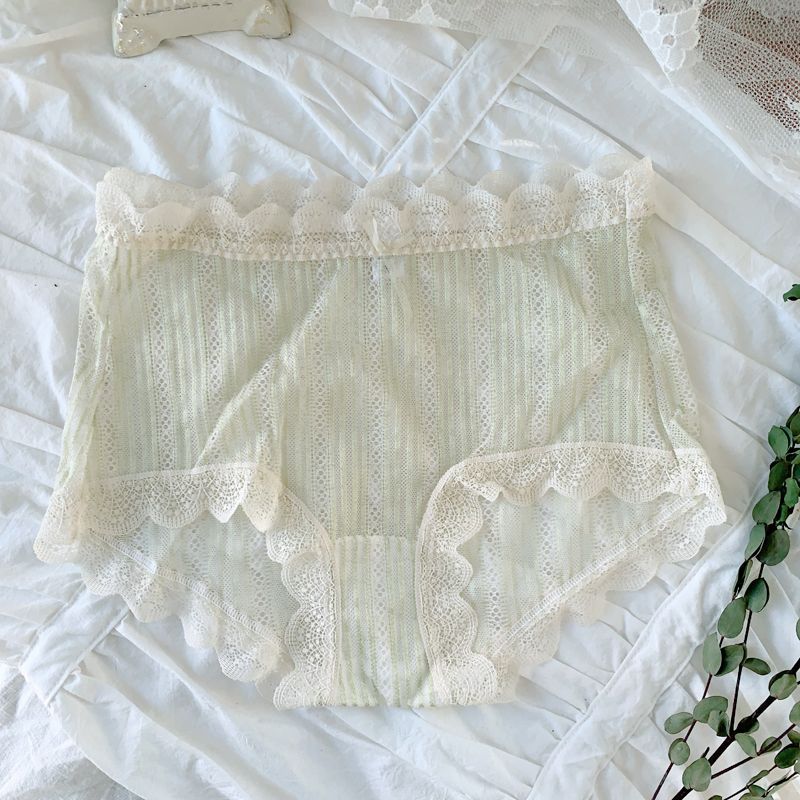 Loverly Lace Trim Panties YesStyle