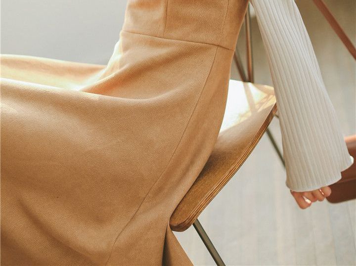 spaghetti strap over turtleneck