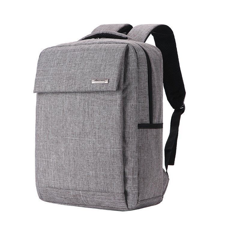 square nylon backpack
