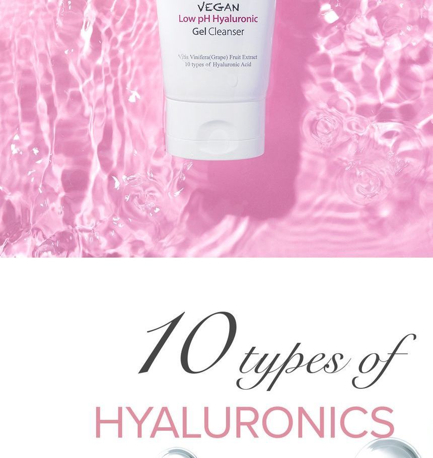 [MARY & MAY] Vegan Low pH Hyaluronic Gel Cleanser 150ml