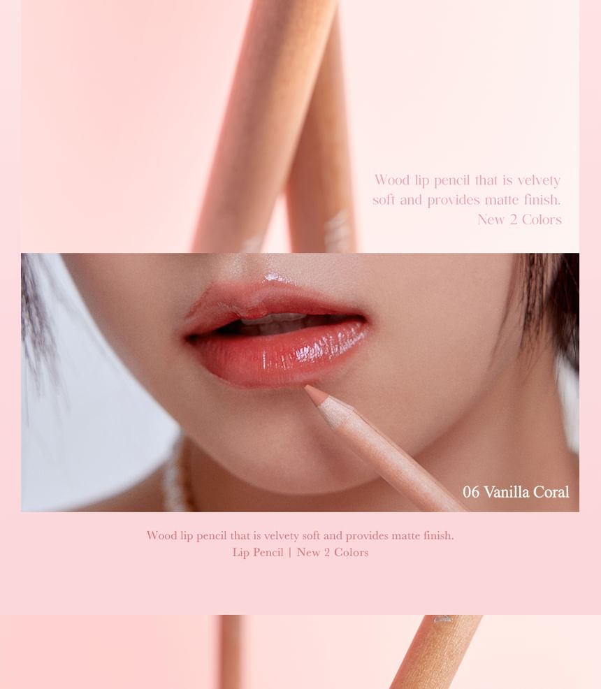 Velvet Lip Pencil Set - 4 Colors