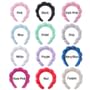 Set of 3: Plain Face Wash Headband + Wristband