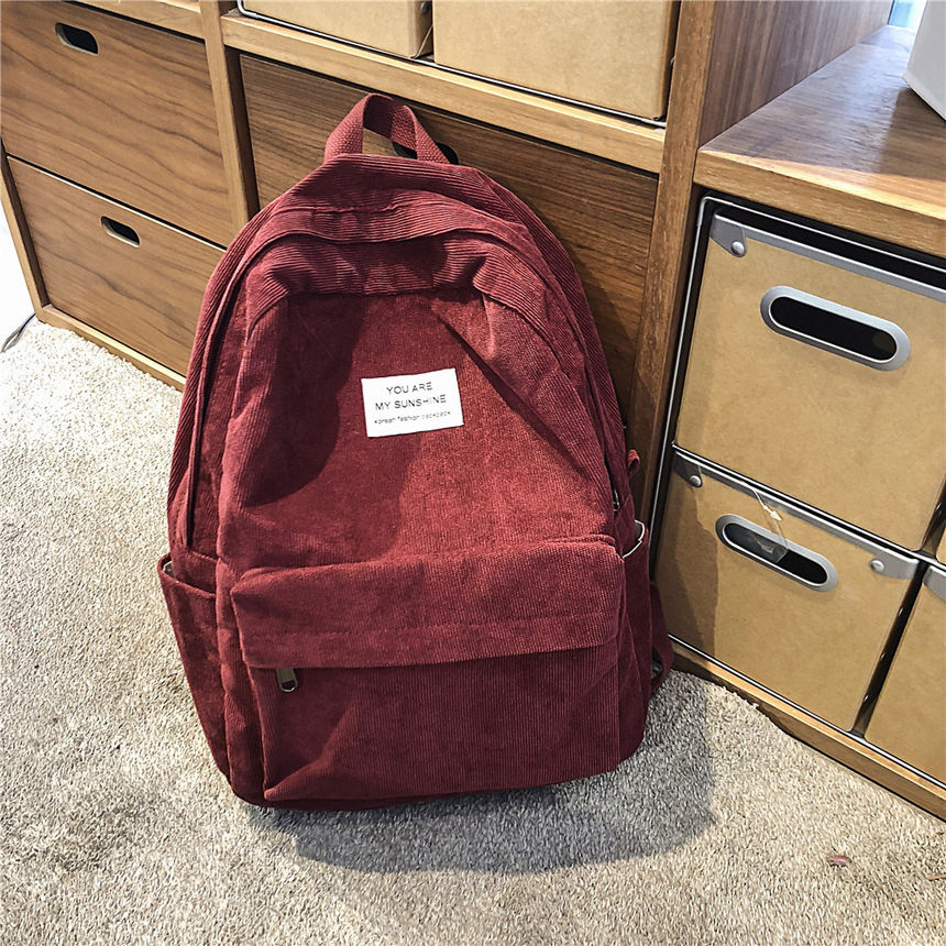 evanki corduroy backpack