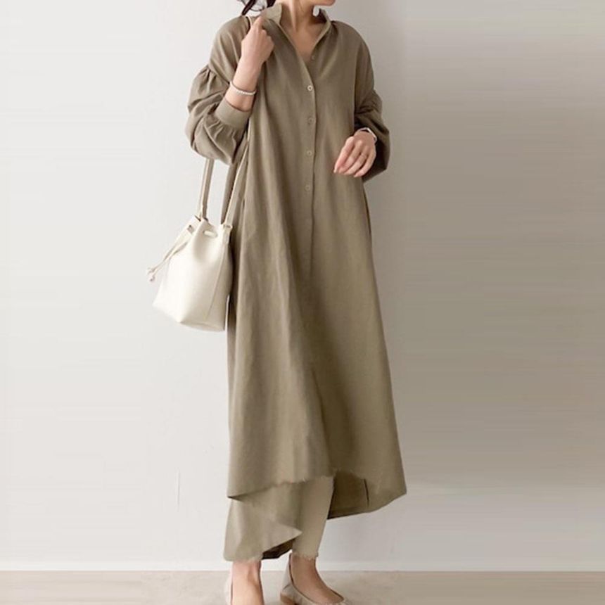 shirt dress plain