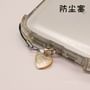 Heart Phone Port Dust Cover with Strap (Various Designs)